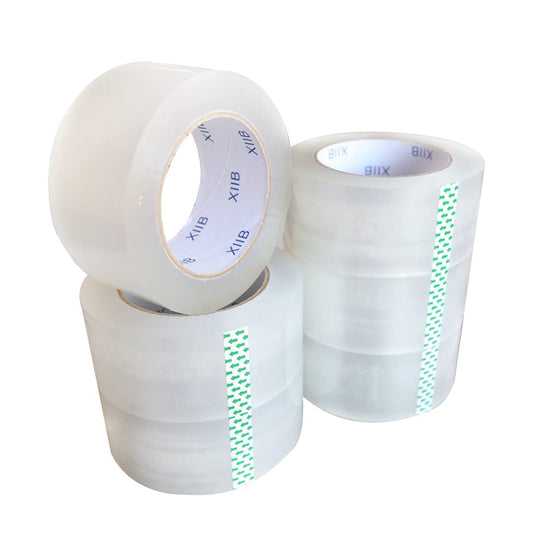 Clear Packing Tape 36 Rolls, 2.4mils, 2 inch x 110 Yards, Ultra Strong, Refill for Shipping Packaging Moving Sealing, (2" x110yards(clear-36Rolls))